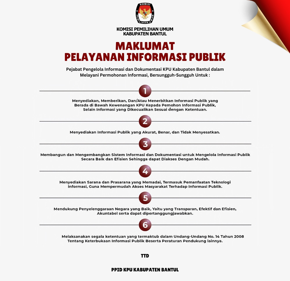 Maklumat Pelayanan